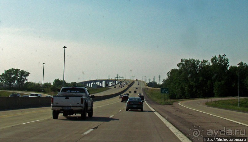 Въезжаем в штат Мичиган