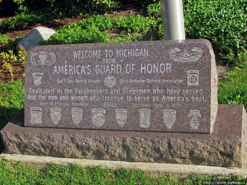 Въезжаем в штат Мичиган