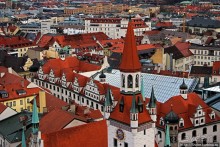 Лучшие виды на Мюнхен с башни церкви Святого Петра