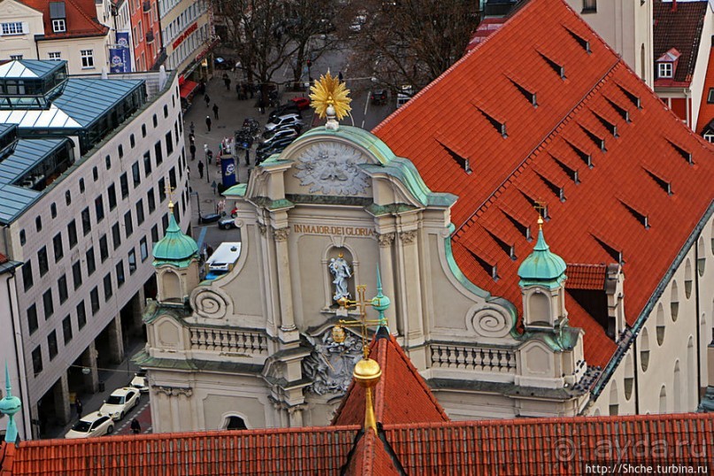 Лучшие виды на Мюнхен с башни церкви Святого Петра