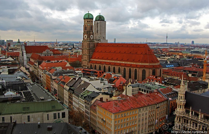 Лучшие виды на Мюнхен с башни церкви Святого Петра