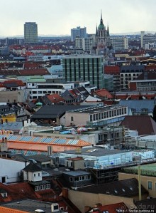 Лучшие виды на Мюнхен с башни церкви Святого Петра