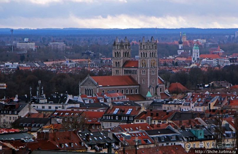 Лучшие виды на Мюнхен с башни церкви Святого Петра