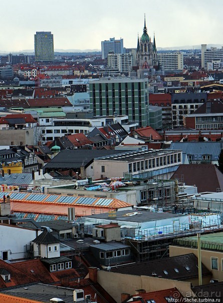 Лучшие виды на Мюнхен с башни церкви Святого Петра