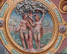 Церковь св. Петра ( 14 век ) - интерьер и "тайная комната"