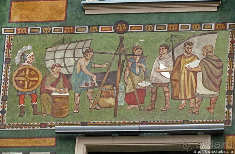 Фасады на Королевском Тракте, аки полотна картин живопистных