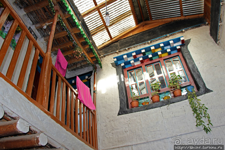 "Шикарный" отель в "крупном" городе Мустанга