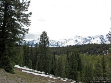 Альбом отзыва "Озеро Jackson и горная гряда Teton, 120 км по пути в Джексон"