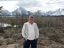 Альбом отзыва "Озеро Jackson и горная гряда Teton, 120 км по пути в Джексон"