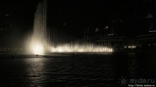 Дубайский хит. Свето-музыкальное шоу фонтанов ночью