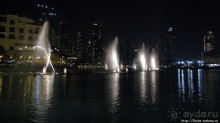 Дубайский хит. Свето-музыкальное шоу фонтанов ночью