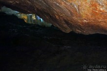 Здесь в реке отражаются не облака, но ... сталактиты