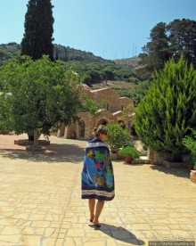 Savathianes mon. - типичный православный монастырь Крита