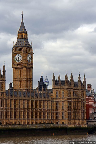 Дворец Парламента Великобритании и знаметитый Биг Бен