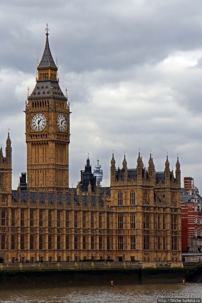 Дворец Парламента Великобритании и знаметитый Биг Бен