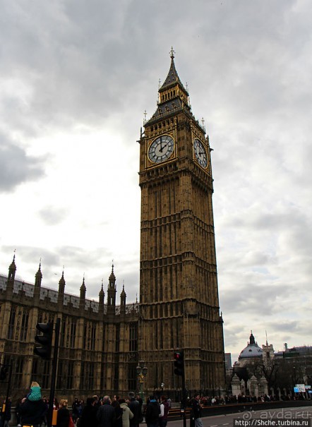 Дворец Парламента Великобритании и знаметитый Биг Бен