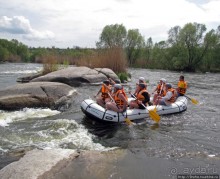 Южный Буг, водный поход, день 3. Гранитно-степное Побужье