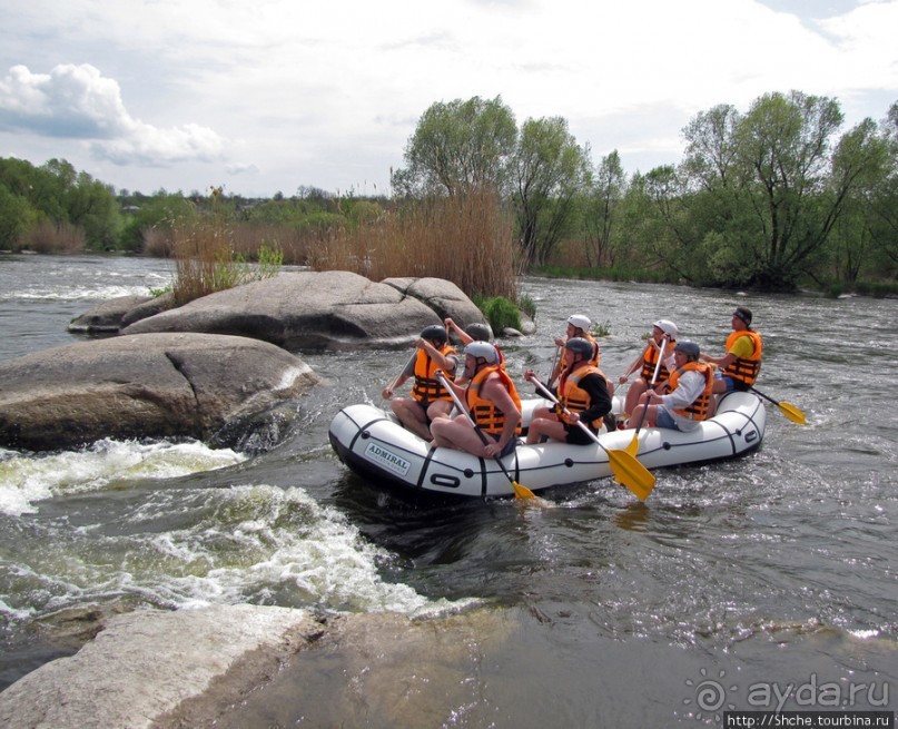 Южный Буг, водный поход, день 3. Гранитно-степное Побужье