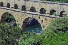 Акведук Пон-дю-Гар — технический и художественный шедевр