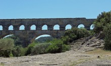 Альбом отзыва "Акведук Пон-дю-Гар — технический и художественный шедевр"
