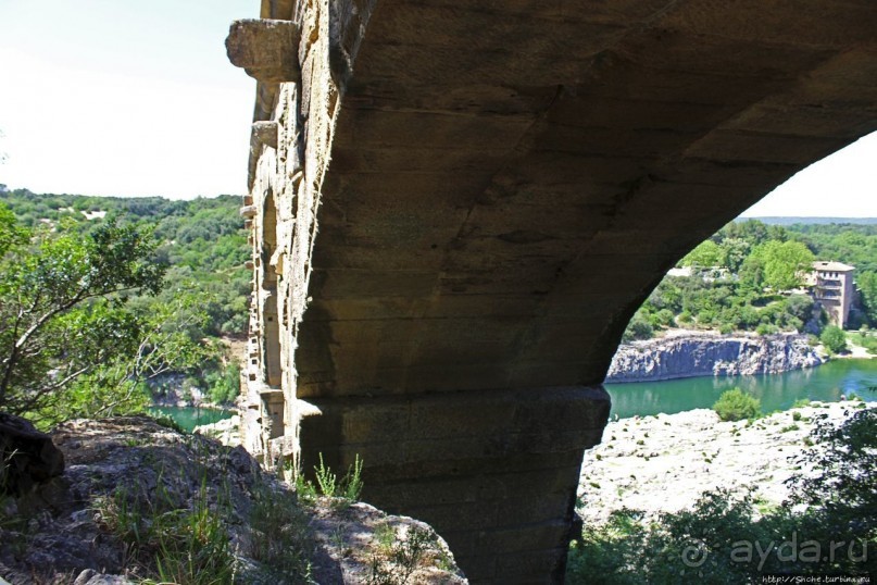 Акведук Пон-дю-Гар — технический и художественный шедевр