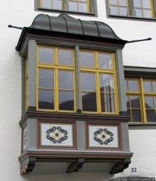 "Изюминка" города Санкт-Галлен - роскошные балконы