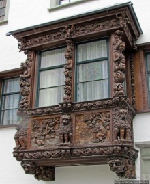 "Изюминка" города Санкт-Галлен - роскошные балконы