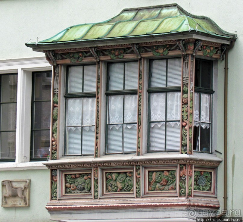 Альбом отзыва ""Изюминка" города Санкт-Галлен - роскошные балконы"