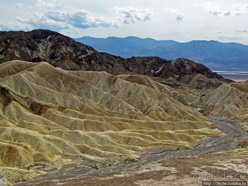 Долина Смерти. Легендарный Забриски Поинт (Zabriskie Point)