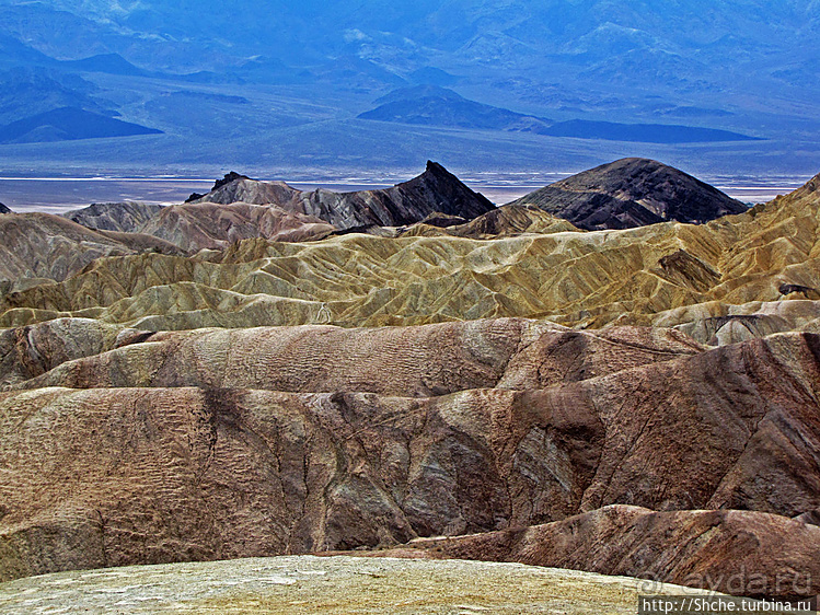 Долина Смерти. Легендарный Забриски Поинт (Zabriskie Point)