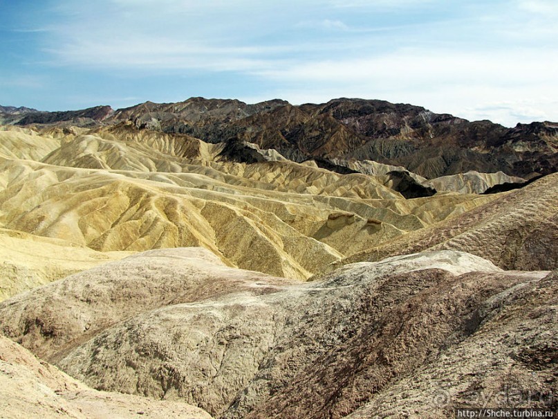 Долина Смерти. Легендарный Забриски Поинт (Zabriskie Point)