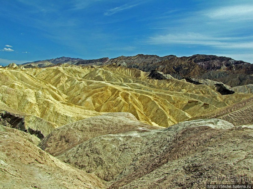 Долина Смерти. Легендарный Забриски Поинт (Zabriskie Point)