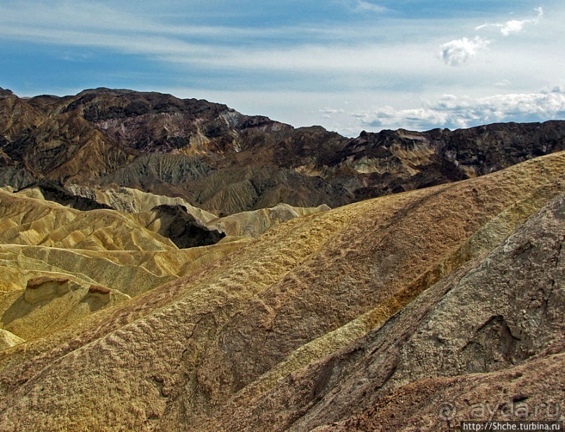 Долина Смерти. Легендарный Забриски Поинт (Zabriskie Point)
