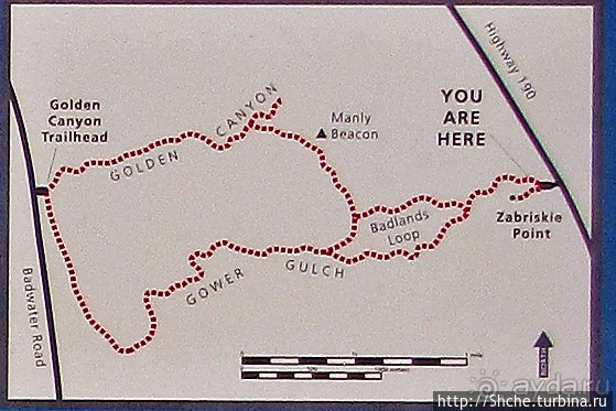 Долина Смерти. Легендарный Забриски Поинт (Zabriskie Point)