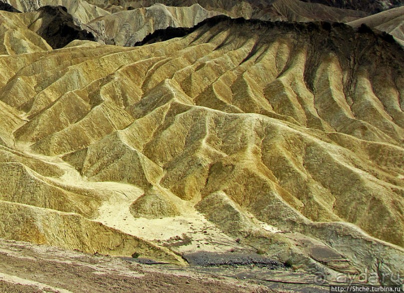 Долина Смерти. Легендарный Забриски Поинт (Zabriskie Point)
