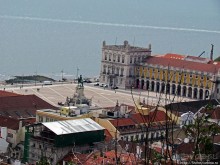 Еще взгляд на Лиссабон сверху, теперь с крепости Сан Жоржи