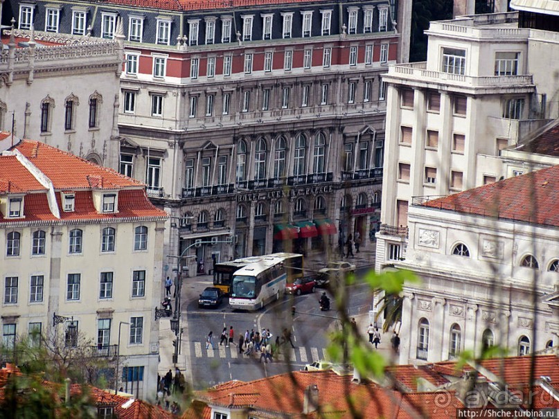 Еще взгляд на Лиссабон сверху, теперь с крепости Сан Жоржи