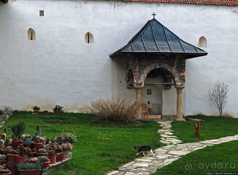 Стильный монастырь конца 17 века в Хорезу 