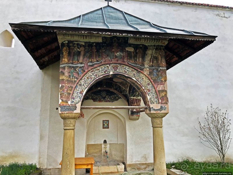 Стильный монастырь конца 17 века в Хорезу 