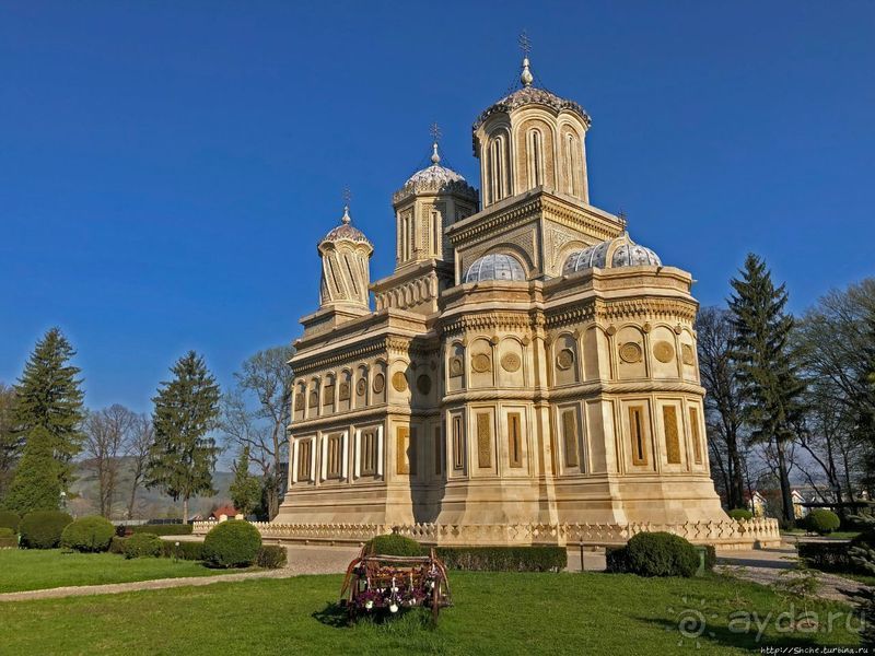 Стильный монастырь конца 17 века в Хорезу 
