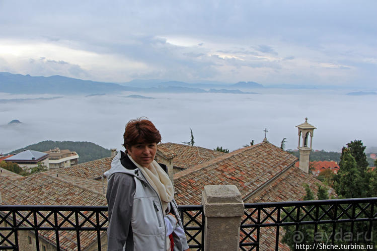 Сан Марино — каменный плот в молочной реке