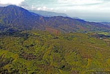 Над Кауаи на вертолете. Этап 1. Горы и водопады