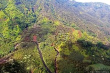 Над Кауаи на вертолете. Этап 1. Горы и водопады