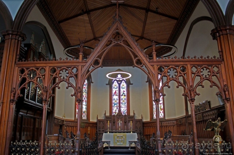 Деревянные церкви... Новой Зеландии. Св. Петра в Веллингтоне