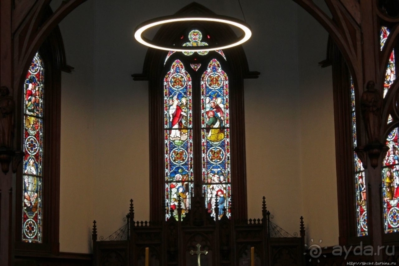 Деревянные церкви... Новой Зеландии. Св. Петра в Веллингтоне