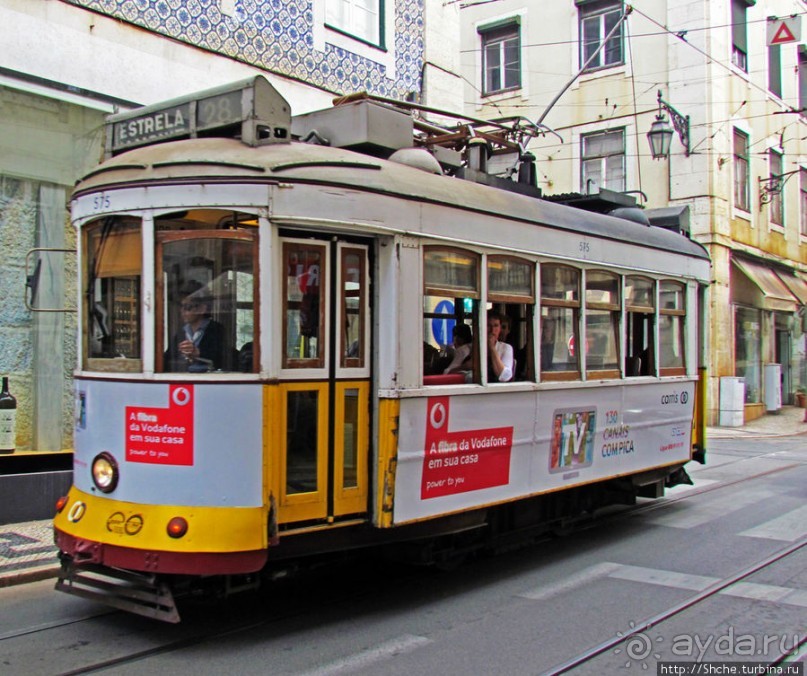 "Ах, эти желтые... трамваи". Трамвай — символ Лиссабона