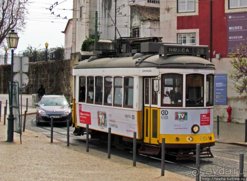"Ах, эти желтые... трамваи". Трамвай — символ Лиссабона