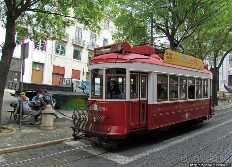 "Ах, эти желтые... трамваи". Трамвай — символ Лиссабона