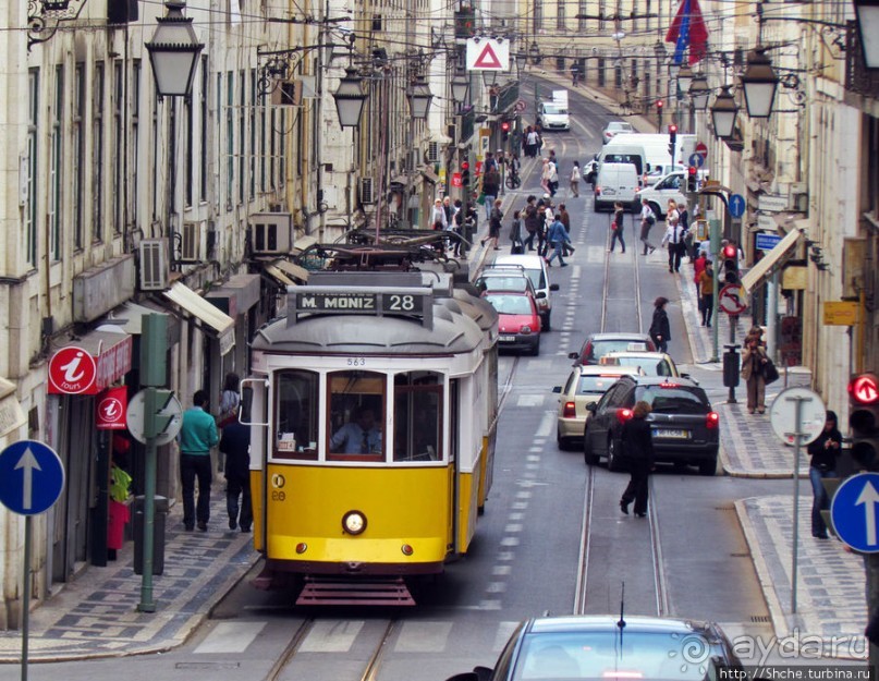 "Ах, эти желтые... трамваи". Трамвай — символ Лиссабона