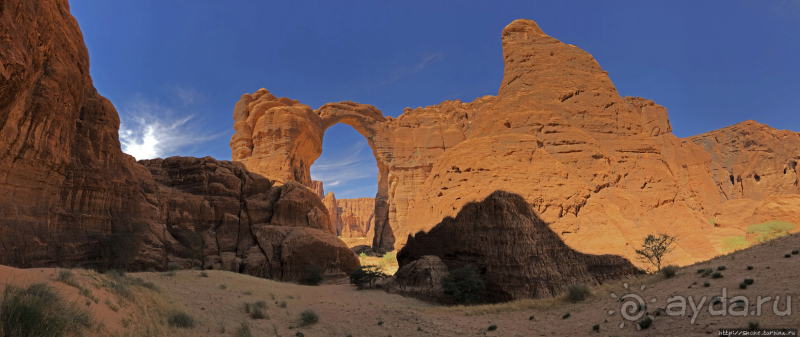 Чад, места туристического притяжения. Горное плато Эннеди